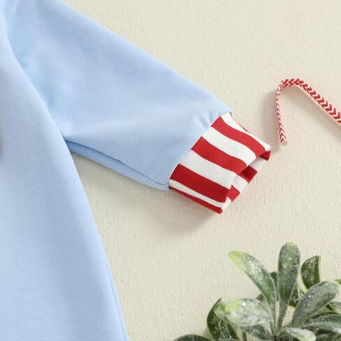 طفل رضيع عيد الميلاد الوليد الزي طويلة الأكمام Crewneck رومبير آسف سانتا شربت كل الحليب التطريز بذلة in Saudi Arabia