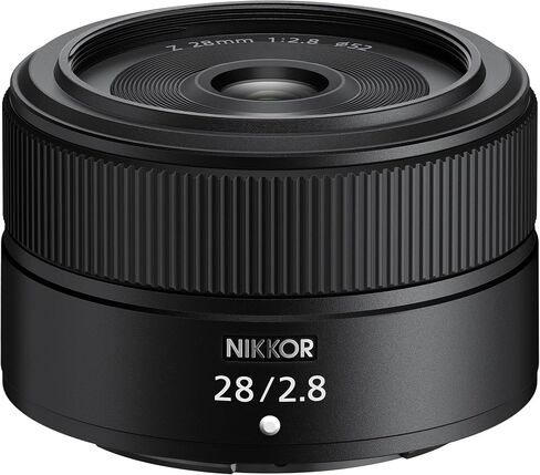 Nikon NIKKOR Z 28mm f/2.8 | Compact standard prime lens for Z series mirrorless cameras | Nikon USA Model (Renewed) in Saudi Arabia