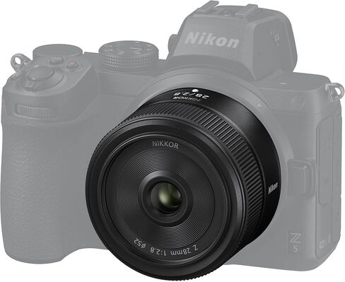Nikon NIKKOR Z 28mm f/2.8 | Compact standard prime lens for Z series mirrorless cameras | Nikon USA Model (Renewed) in Saudi Arabia