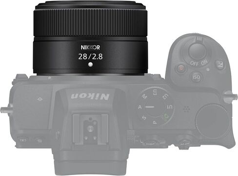 Nikon NIKKOR Z 28mm f/2.8 | Compact standard prime lens for Z series mirrorless cameras | Nikon USA Model (Renewed) in Saudi Arabia