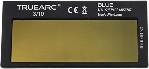 Blue Auto-Darkening Welding Lens - High Definition Blue Hue Filter- Fits 2" x 4-1/4" Welding Hoods – Shade 12 in Kuwait