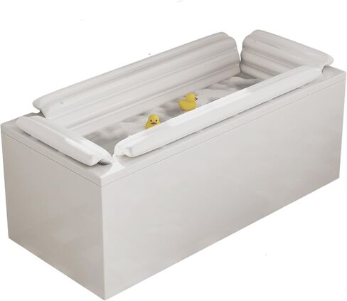 Baysie Bathtub Safety Bumper for Baby, Toddler and Kid (Hook and Loop) in Saudi Arabia