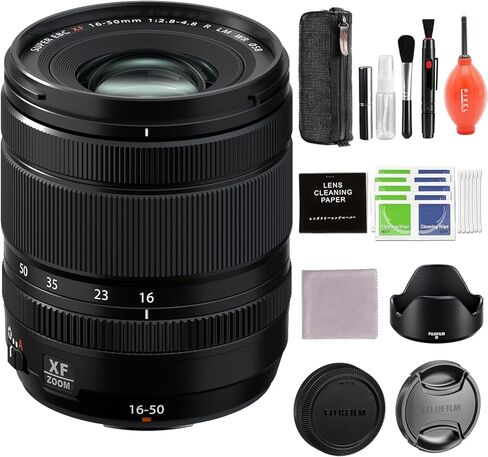 حزمة Fujifilm XF16-50mmF2.8-4.8 R LM WR مع ملحقات إضافية in Kuwait