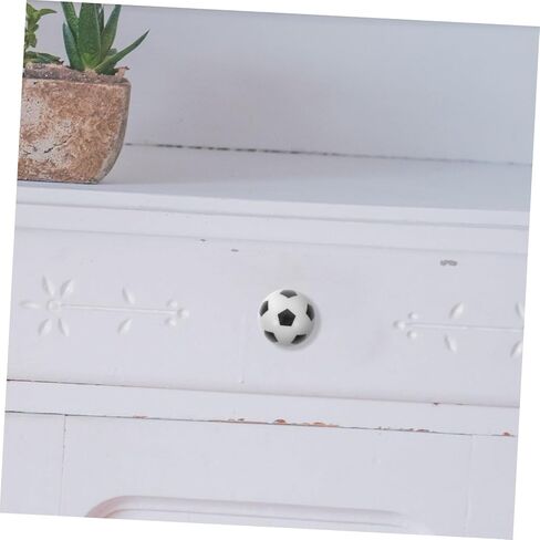 Cabilock 8pcs Soccer Drawer Knobs for Boys and Girls Fun Football-Themed Cabinet Pulls Safe Collision Design for Dressers Cupboards and Wardrobes Creative Home Decor in Saudi Arabia