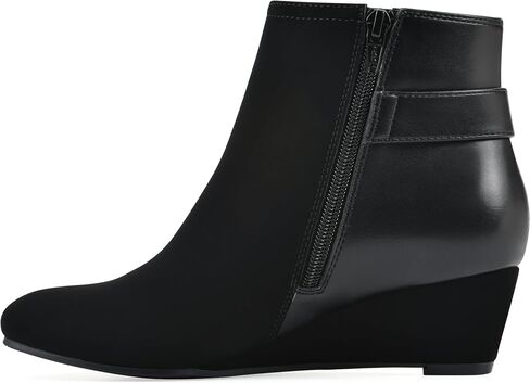 White Mountain Women's Chaise Wedge Ankle Bootie in Saudi Arabia