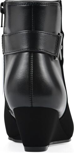 White Mountain Women's Chaise Wedge Ankle Bootie in Saudi Arabia