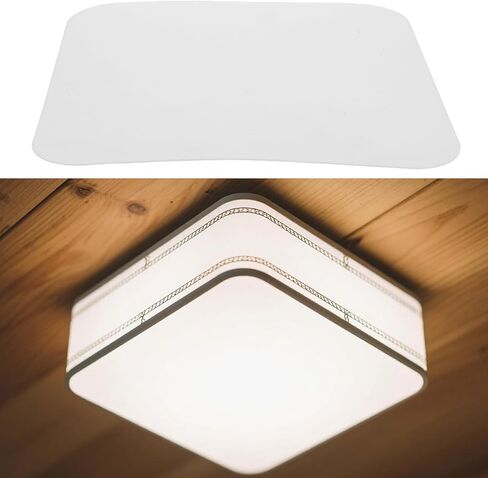 ناشر غطاء مصباح Ciieeo: موزع ضوء السقف من الأكريليك المربع ومظلل المصباح مرشح الضوء لغرف النوم وغرف المعيشة وتركيبات الإضاءة المنزلية الحديثة in Kuwait