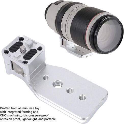 Sanpyl Tripod Mount Ring Base for EF 100-400mm f/4.5-5.6L is II Lens, Replacement Collar Foot with Arca Plate & Anti Slip Design, Lightweight Aluminum Alloy in Saudi Arabia