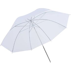 19 Inch Photography Translucent Soft White Brolly Soft Diffuser Umbrella, Soft Umbrella Lighting Flash White Umbrella for Photo and Video Studio Shooting(White) in Saudi Arabia