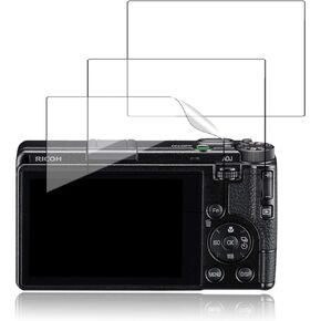 [3 عبوات] واقي شاشة لـ Ricoh GR IV، طبقة واقية عالية الدقة، صلابة 6 ساعات، خدش، مضاد لبصمات الأصابع، فيلم واقي لكاميرا Ricoh GR IV (ليس زجاجًا مقسى) in Kuwait