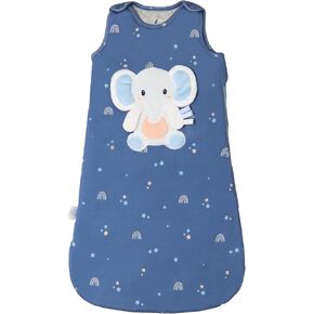 Unisex Organic Cotton Sleep Sack with attached Security Lovey for Self Soothing - Baby Wearable Blanket for Newborn Infant Shower Gifts (Unicorn, 6-18 Months, 2.5 Tog) in Saudi Arabia