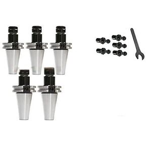 5PC CAT40 ER16 PRECISION COLLET CHUCK FOR HAAS OR MAZAK CNC CAT40 in Kuwait
