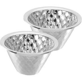 Uonlytech 2pcs Flashlight Reflector Cup Replacement Part Spotlight Accessory for Led Lighting Compact Reflector Ring for Indoor and Outdoor Use Enhances Light Focus and Distance in Kuwait