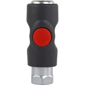 (Ship from USA) Prevost USI061202 Push Button Automotive Style Truflate Coupler 3/8" NPT PrevoS1 /ITEM NO#I-86/Q-UI754371666 in Saudi Arabia