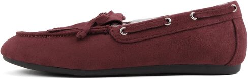 Soda Bowen ~ Women Round Toe Fleece-Lined Tassel Flat Shoe in Saudi Arabia
