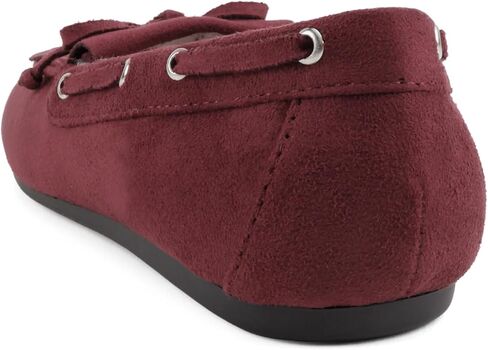 Soda Bowen ~ Women Round Toe Fleece-Lined Tassel Flat Shoe in Saudi Arabia
