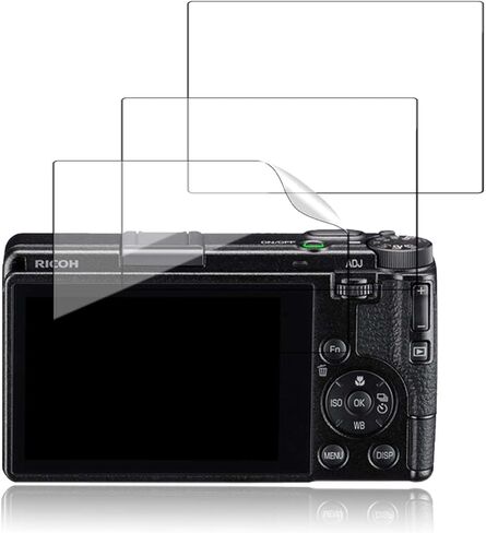 [3 عبوات] واقي شاشة لـ Ricoh GR IV، طبقة واقية عالية الدقة، صلابة 6 ساعات، خدش، مضاد لبصمات الأصابع، فيلم واقي لكاميرا Ricoh GR IV (ليس زجاجًا مقسى) in Kuwait