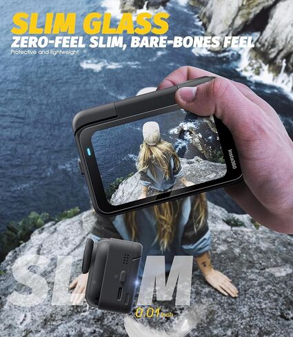 واقيات شاشة الكاميرا Orzero (3 عبوات) متوافقة مع ملحقات Insta360 GO Ultra مع أداة المحاذاة التلقائية، واقي من الزجاج المقسى 9H عالي الوضوح ومضاد للخدش وخالي من الفقاعات in Kuwait