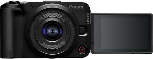 Canon EOS R50 V Mirrorless Camera for Content Creators with 14-30mm F4-6.3 is STM PZ Lens Kit 6895C012 (Renewed) Bundle w/Bag + Microphone + Monopod + Tripod Grip + Photography Ebook & Accessories in Saudi Arabia