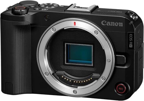 Canon EOS R50 V Mirrorless Camera for Content Creators with 14-30mm F4-6.3 is STM PZ Lens Kit 6895C012 (Renewed) Bundle w/Bag + Microphone + Monopod + Tripod Grip + Photography Ebook & Accessories in Saudi Arabia
