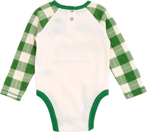 John Deere Baby 3 Pack Long Sleeve Bodysuits Newborn to Infant Sizes (3-6 Months - 9-12 Months) in Saudi Arabia