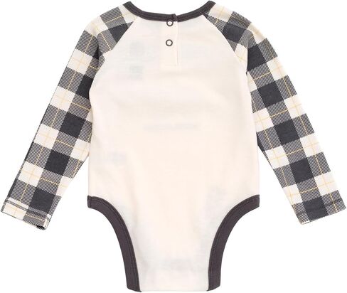 John Deere Baby 3 Pack Long Sleeve Bodysuits Newborn to Infant Sizes (3-6 Months - 9-12 Months) in Saudi Arabia