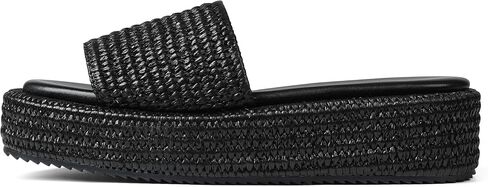 صنادل إسبادريل سهلة الارتداء للنساء بكعب عريض وشرائح بوهيمية صنادل شاطئ مفتوحة من الأمام in Kuwait