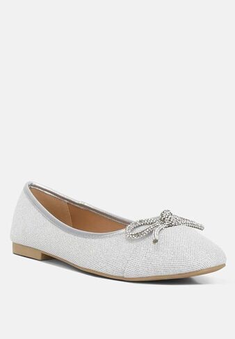 London Rag Gizeh Women Rhinestone Embellished Ballerinas in Saudi Arabia