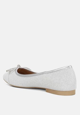 London Rag Gizeh Women Rhinestone Embellished Ballerinas in Saudi Arabia