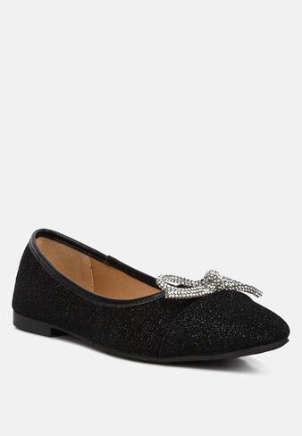 London Rag Gizeh Women Rhinestone Embellished Ballerinas in Saudi Arabia