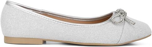 London Rag Gizeh Women Rhinestone Embellished Ballerinas in Saudi Arabia