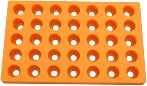 1PCS 75 Hole Storage Box ER11 ER16 ER20 ER25 ER32 Collet Hard Plastic Box ER Collet Organizer for CNC Machining Center(ER11-32) in Saudi Arabia