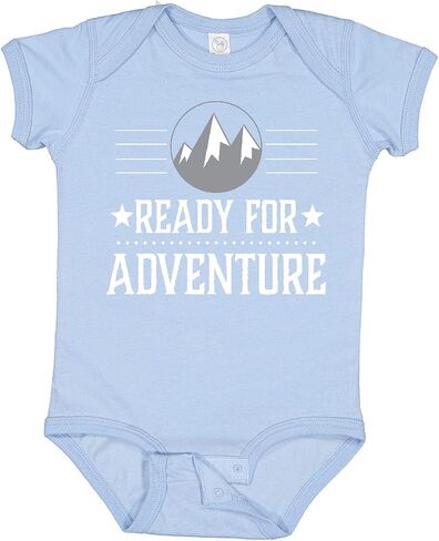 inktastic Ready for Adventure Hiking Camping Baby Bodysuit in Saudi Arabia