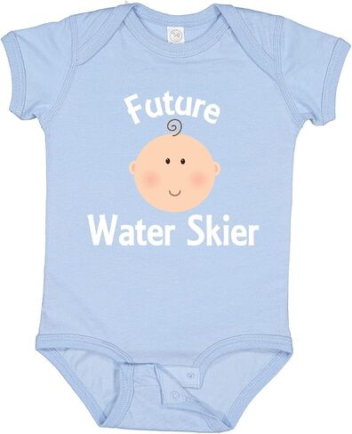 inktastic Future Water Skier Baby Bodysuit in Saudi Arabia