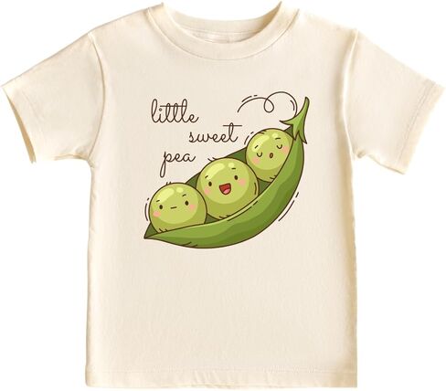 Little Sweet Pea Baby Cute Baby Bodysuit, Kids & Toddler T-Shirt - Funny Outfit for Girls Boys Baby Shower Foodie Tee in Saudi Arabia