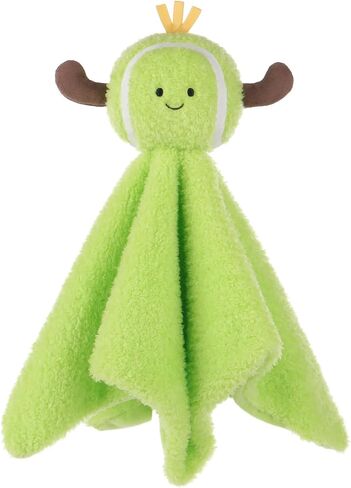 Apricot Lamb Tennis Blanket Soft Loveys for Babies, Security Blanket for Baby Boy and Girl, Infant and Toddlers 13.8x13.8 Inches in Saudi Arabia