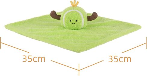 Apricot Lamb Tennis Blanket Soft Loveys for Babies, Security Blanket for Baby Boy and Girl, Infant and Toddlers 13.8x13.8 Inches in Saudi Arabia