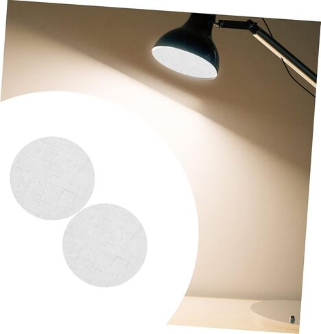 2Pcs Heat Resistant Ceiling Lamp Shade Diffuser Covers for Chandeliers and Pendant Lights Dazzling Fabric Lampshades for Eye Protection Easy Install for Home and Lighting in Saudi Arabia