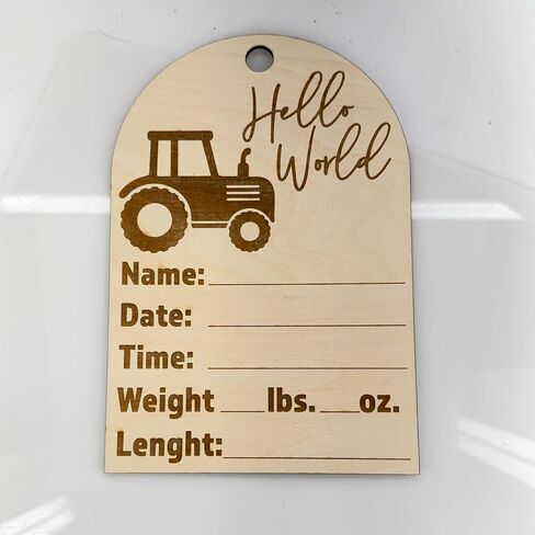 Baby Milestone Signs, Farming Theme Nursery Decor, Monthly Photo Props, Birth Announcement Cards, Farm Themed Baby Nursery in Saudi Arabia