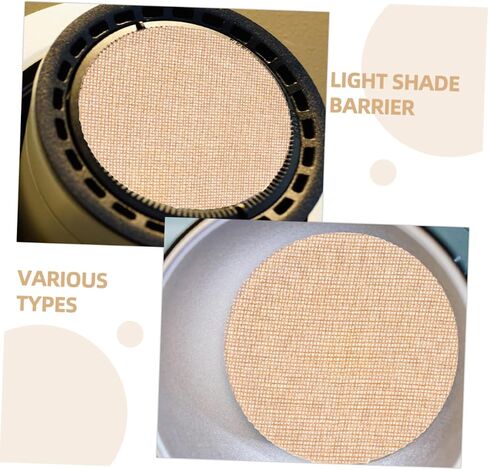 Uonlytech 2pcs Fire Resistant Lampshade Diffuser Soft Light Ceiling Spotlight Covers for Eye Protection Glare Pendant Lamp Accessories for Safe Warm Lighting in Saudi Arabia