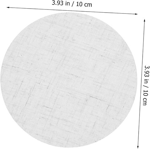 Gatuida 2Pcs Fabric Ceiling Lampshade Diffuser Shade Round Shading Plate for DIY Chandelier Lamp Accessories Cloth Material Easy Installation in Saudi Arabia