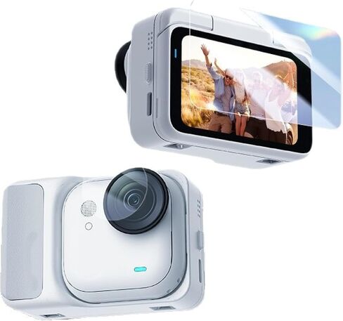 Tempered Glass Screen Protector Film Suitable for Insta360 GO Ultra Action Camera Lens Hydrogel Protective Film (1) in Saudi Arabia