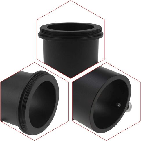 Astromania Telescope Filter Drawer, Multiple 9-Position Filter Wheel Holder - Bundle with - M42X0.75 Male Thread to 1.25" Adapter in Saudi Arabia
