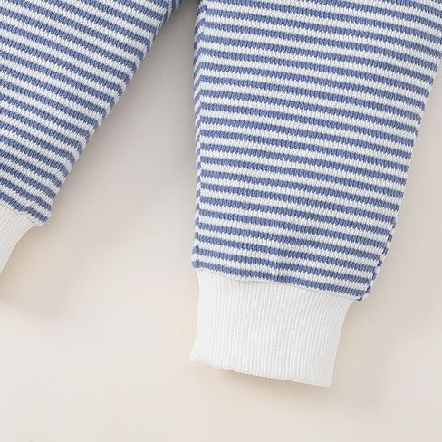 Toddler Baby Boy Fall Winter Clothes Crewneck Long Sleeve Sweatshirt Pullover Tops + Casual Pants Outfit Set in Saudi Arabia