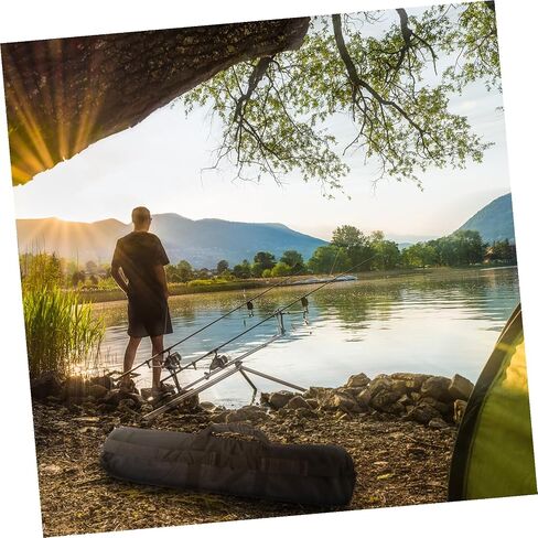POPETPOP Heavy Duty Tripod Storage Bag Long Oxford Cloth with Anti-collision Padding Shoulder Strap and Handle for Outdoor Photography Equipment Fishing Rods and Wrapping Paper in Saudi Arabia