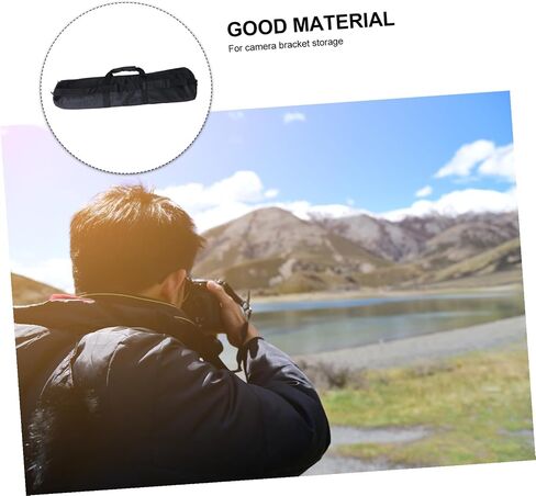 POPETPOP Heavy Duty Tripod Storage Bag Long Oxford Cloth with Anti-collision Padding Shoulder Strap and Handle for Outdoor Photography Equipment Fishing Rods and Wrapping Paper in Saudi Arabia