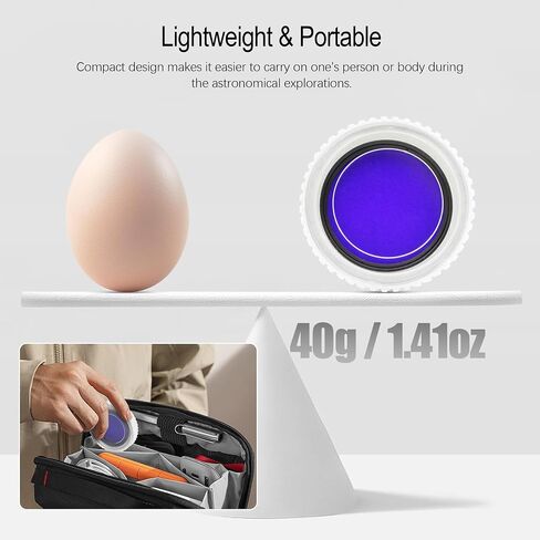 Astromania 2" Color/Planetary Filter for Telescope - #38A Dark Blue - Bundle with - 2" #21 Orange&ND96-0.9 Moon Filter in Saudi Arabia