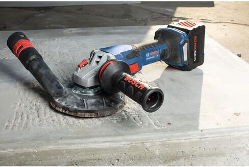 Bosch 18V PROFACTOR Brushless Lithium-Ion 5-6 in. Cordless Angle Grinder with Slide Switch (Tool Only) (Renewed) in Saudi Arabia