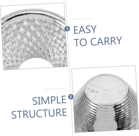 Uonlytech 2pcs Flashlight Reflector Cup Replacement Part Spotlight Accessory for Led Lighting Compact Reflector Ring for Indoor and Outdoor Use Enhances Light Focus and Distance in Kuwait