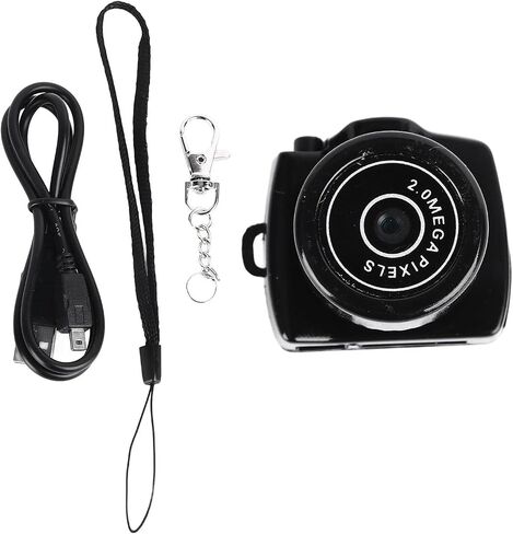 Micro Mini HD Camcorder Camera Video Recorder for Photographing 0.98in OTG Function Webcam with Time Watermarking in Saudi Arabia